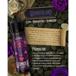 Wonderland - Fantasia - Al-Kimiya 50mL - Al-Kimiya - ZHC 50mL - Recette