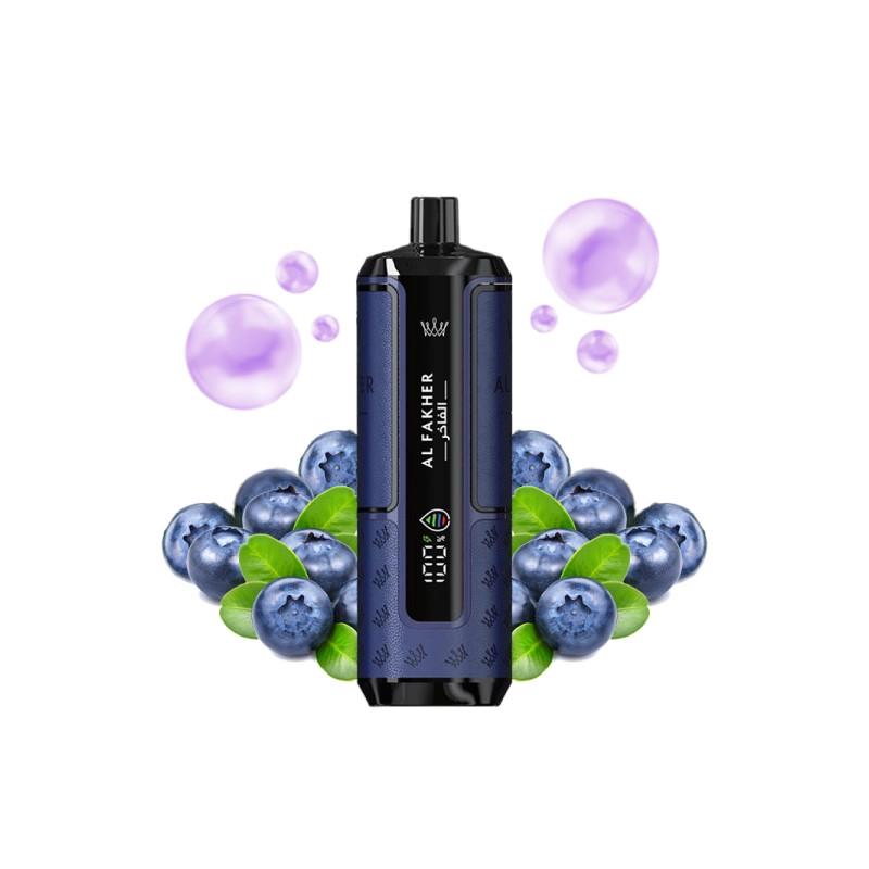 Blueberry Gum - 25k Hyper Max - Crown Bar by Al Fakher