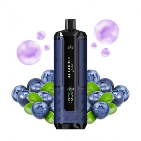 Blueberry Gum - 25k Hyper Max - Crown Bar by Al Fakher