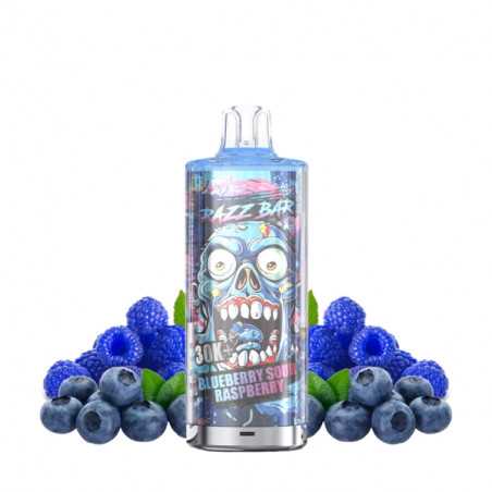 Blueberry Sour Raspberry - Pack 30K 650mAh 20 2ml / 20mg - RazzBar