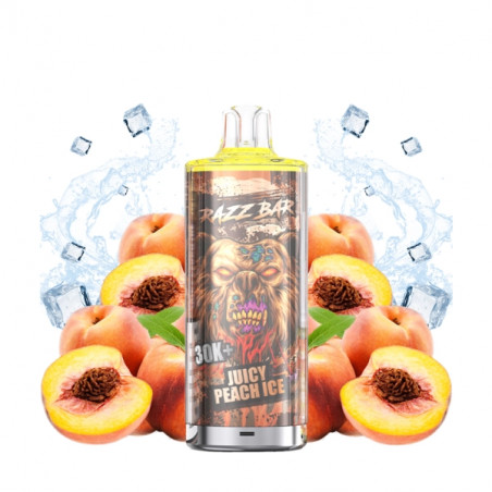 Juicy Peach Ice - Pack 30K 650mAh 20 2ml / 20mg - RazzBar
