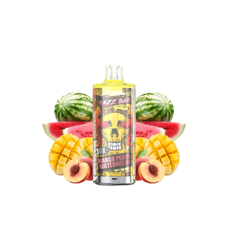 Mango Peach Watermelon - Pack 30K 650mAh 20 2ml / 20mg - RazzBar