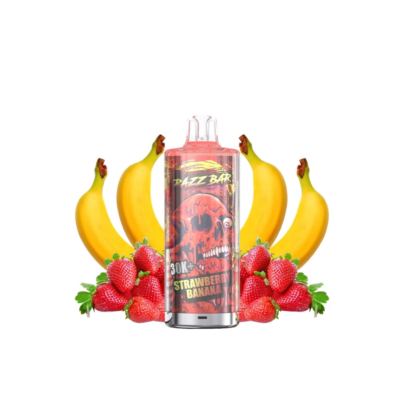 Strawberry Banana - Pack 30K 650mAh 20 2ml / 20mg - RazzBar