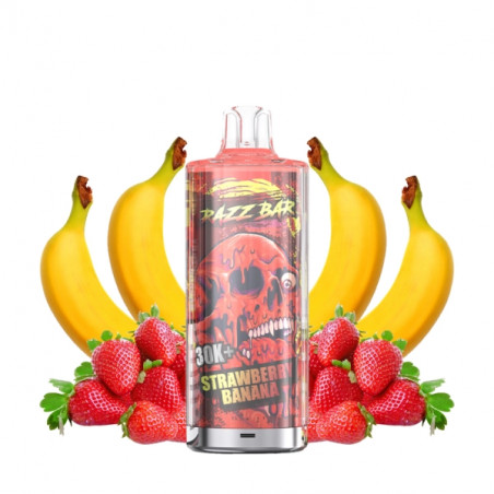 Strawberry Banana - Pack 30K 650mAh 20 2ml / 20mg - RazzBar