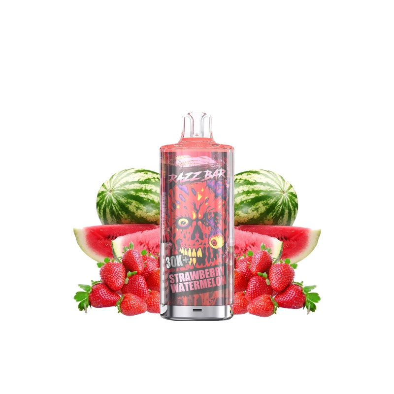 Strawberry Watermelon - Pack 30K 650mAh 20 2ml / 20mg - RazzBar