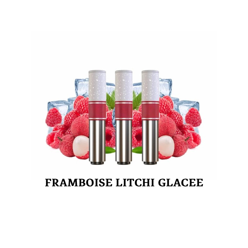 Framboise Litchi Glacée - Cartouches Pré-remplies Nexi One 0mg 1.2ml (3pcs) - Aspire