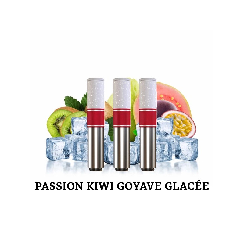 Passion Kiwi Goyave Glacée - Cartouches Pré-remplies Nexi One 1.2ml (3pcs) - Aspire