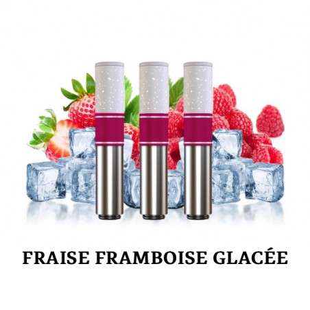 Fraise Framboise Glacée - Cartouches Pré-remplies Nexi One 1.2ml (3pcs) - Aspire