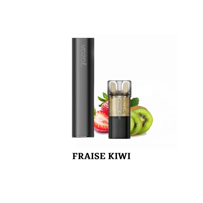 Fraise Kiwi - Starter Kit Switch Pro Black Edition 10mg - Vozol