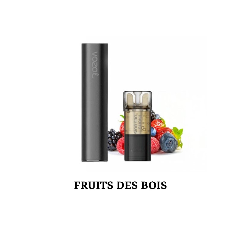 Fruits des bois - Starter Kit Switch Pro Black Edition 10mg - Vozol