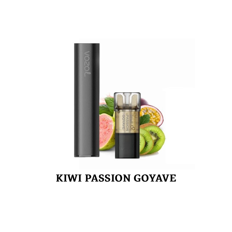 Kiwi Passion Goyave - Starter Kit Switch Pro Black Edition 10mg - Vozol