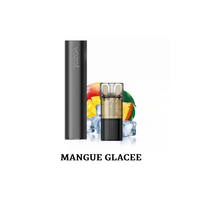 Mangue Glacée - Starter Kit Switch Pro Black Edition 10mg - Vozol