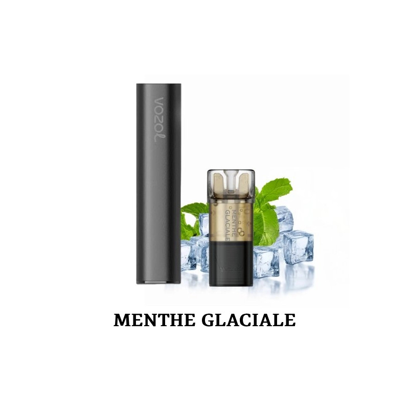 Menthe Glaciale - Starter Kit Switch Pro Black Edition 10mg - Vozol
