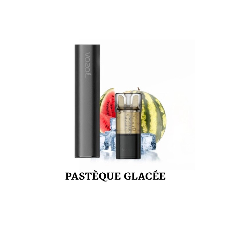Pastèque Glacée - Starter Kit Switch Pro Black Edition 10mg - Vozol