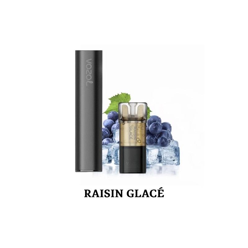 Raisin Glacé - Starter Kit Switch Pro Black Edition 10mg - Vozol