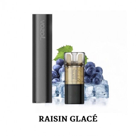 Raisin Glacé - Starter Kit Switch Pro Black Edition 10mg - Vozol
