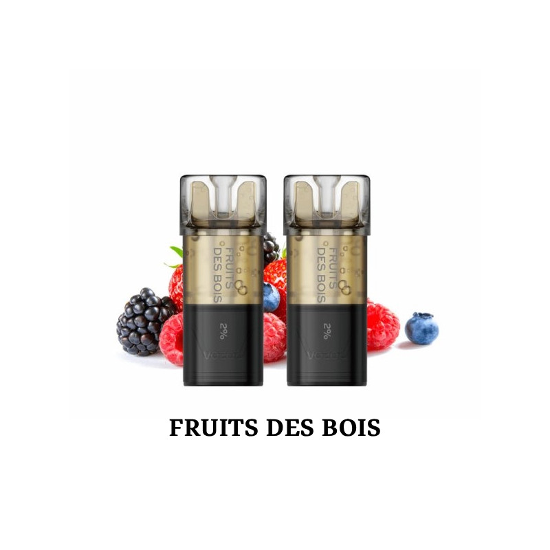 Fruits des Bois - 2 x Cartouches Pré-remplie Switch Pro 2ml - Vozol