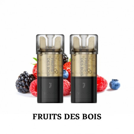 Fruits des Bois - 2 x Cartouches Pré-remplie Switch Pro 2ml - Vozol