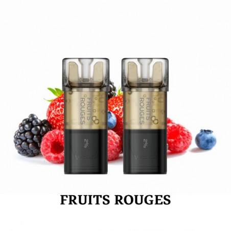 Fruits Rouges - 2 x Cartouches Pré-remplie Switch Pro 2ml - Vozol