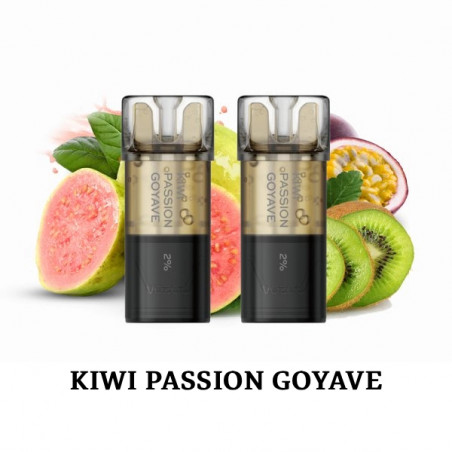 Kiwi Passion Goyave - 2 x Cartouches Pré-remplie Switch Pro 2ml - Vozol