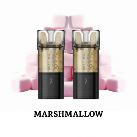 Marshmallow - 2 x Cartouches Pré-remplie Switch Pro 2ml - Vozol