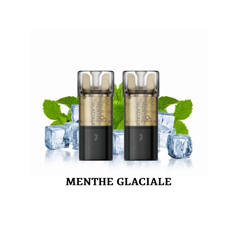 Menthe Glaciale - 2 x Cartouches Pré-remplie Switch Pro 2ml - Vozol