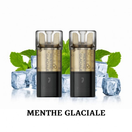 Menthe Glaciale - 2 x Cartouches Pré-remplie Switch Pro 2ml - Vozol