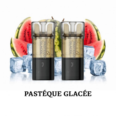 Pastèque Glacée - 2 x Cartouches Pré-remplie Switch Pro 2ml - Vozol