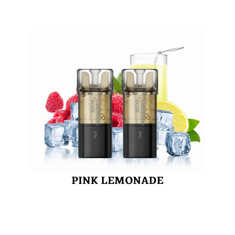 Pink Lemonade - 2 x Cartouches Pré-remplie Switch Pro 2ml - Vozol