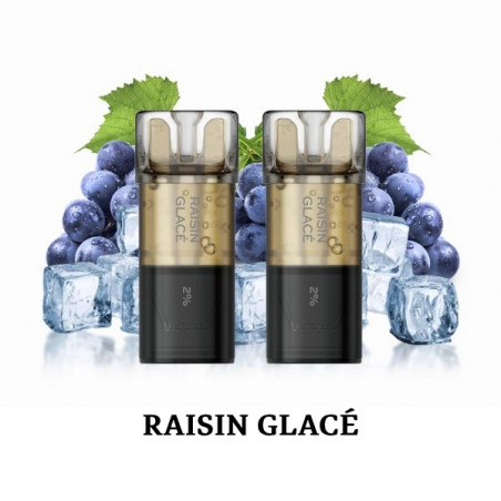 Raisin Glacé - 2 x Cartouches Pré-remplie Switch Pro 2ml - Vozol