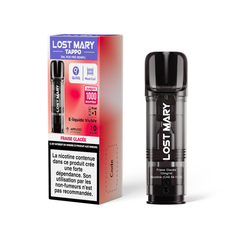 Fraise Glacée - Pod Tappo Air 2ml - Lost Mary