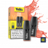 Pêche Glacée ePod - Yello - Vape Douce et Rafraîchissante au Goût de Pêche - 2 Cartouches
