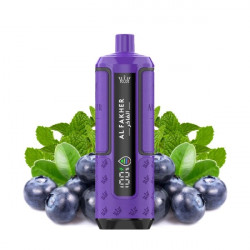 Kit Blueberry Mint - 30k Hyper Max Advanced 950 mAh - Crown Bar by Al Fakher