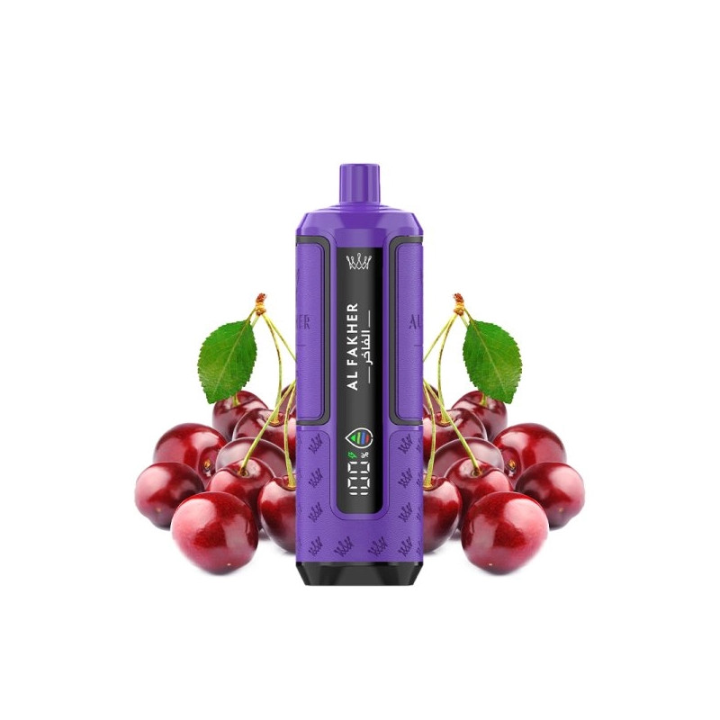 Kit Cherry Fiesta - 30k Hyper Max Advanced 950 mAh - Crown Bar by Al Fakher