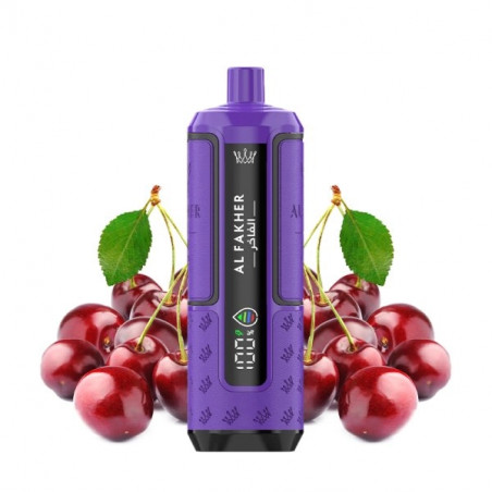Kit Cherry Fiesta - 30k Hyper Max Advanced 950 mAh - Crown Bar by Al Fakher