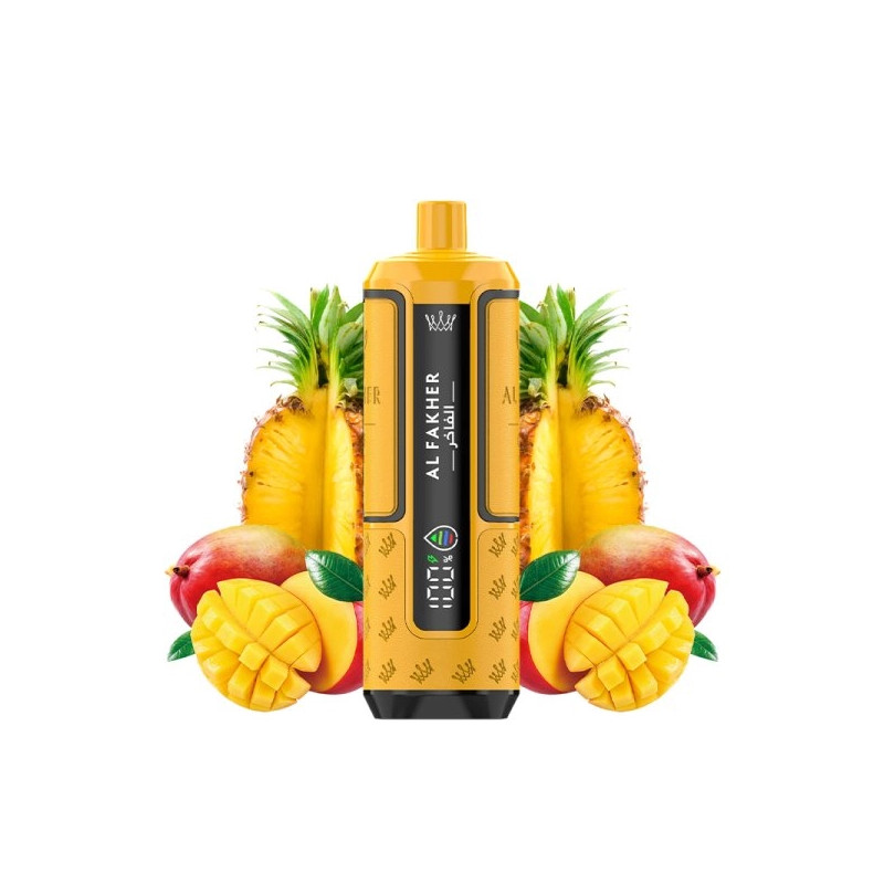 Kit Mango Pineapple - 30k Hyper Max Advanced 950 mAh - Crown Bar by Al Fakher