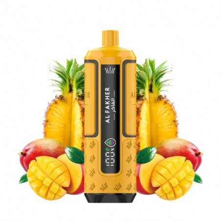 Kit Mango Pineapple - 30k Hyper Max Advanced 950 mAh - Crown Bar by Al Fakher
