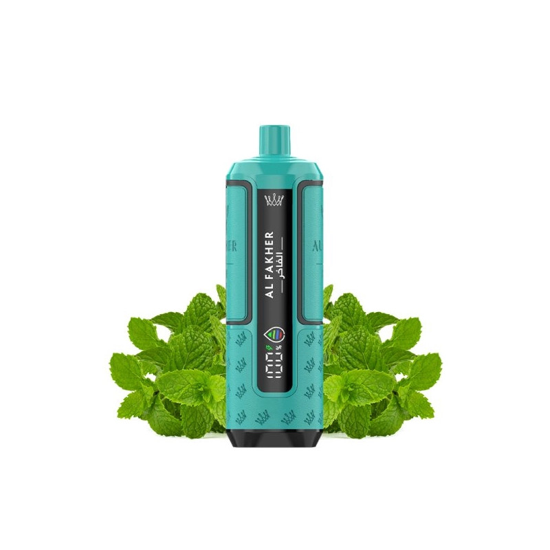 Kit Menthol - 30k Hyper Max Advanced 950 mAh - Crown Bar by Al Fakher