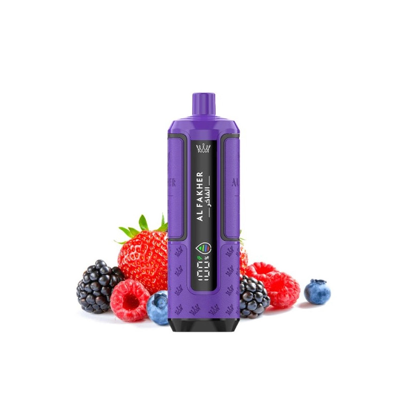 Kit Mixed Berry - 30k Hyper Max Advanced 950 mAh - Crown Bar by Al Fakher
