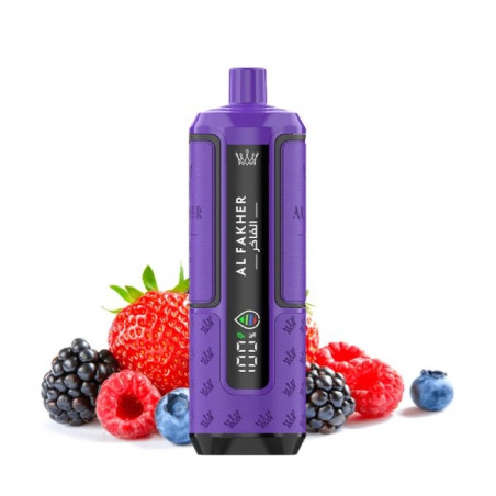 Kit Mixed Berry - 30k Hyper Max Advanced 950 mAh - Crown Bar by Al Fakher