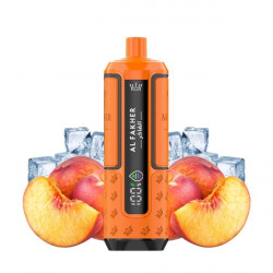 Kit Peach Ice - 30k Hyper Max Advanced 950 mAh - Crown Bar by Al Fakher