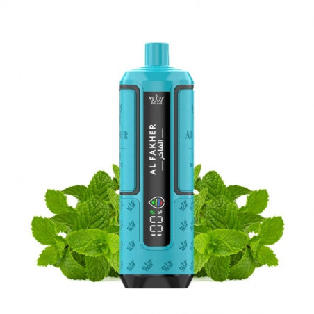 Kit Spearmint - 30k Hyper Max Advanced 950 mAh - Crown Bar by Al Fakher