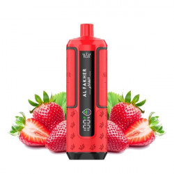 Kit Strawberry Punch - 30k Hyper Max Advanced 950 mAh - Crown Bar by Al Fakher