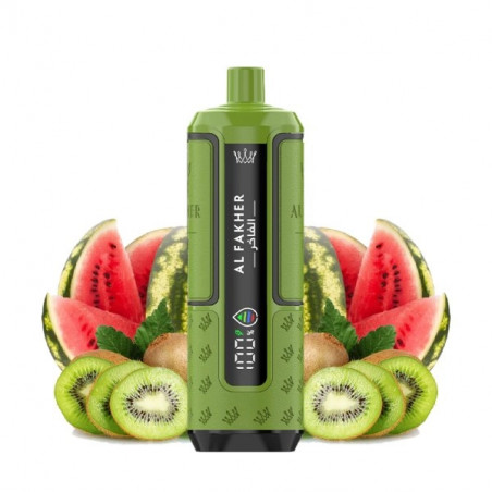 Kit Watermelon Kiwi - 30k Hyper Max Advanced 950 mAh - Crown Bar by Al Fakher