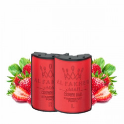 Pod Strawberry Punch - 30k Hyper Max Advanced 950 mAh - Crown Bar by Al Fakher