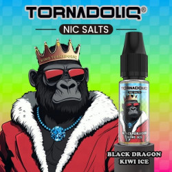 Black Dragon Kiwi 10ml - Tornadoliq - Poster
