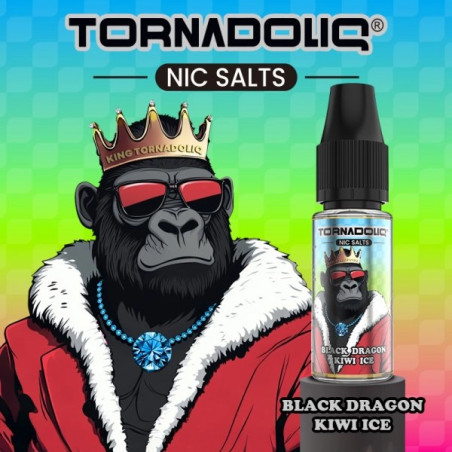 Black Dragon Kiwi 10ml - Tornadoliq - Poster
