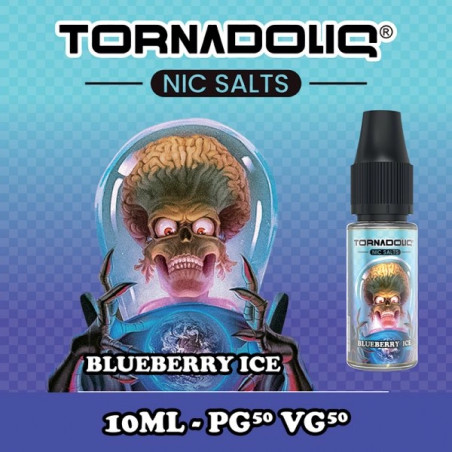 Blueberry Ice 10ml - Tornadoliq - Poster