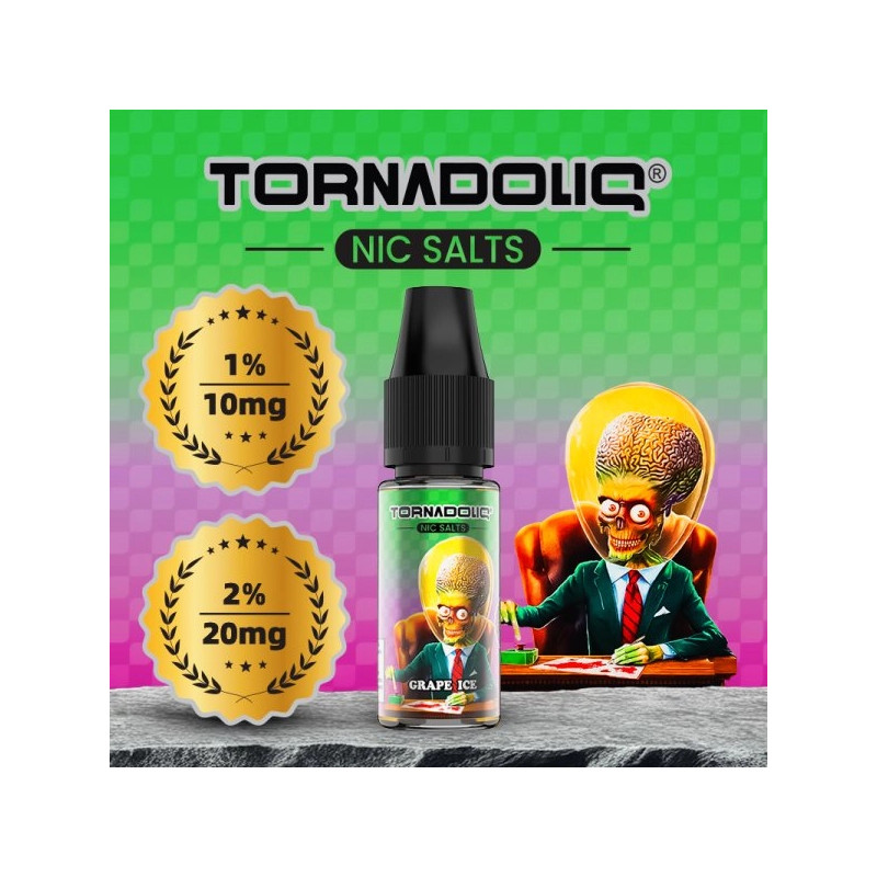 Grape Ice 10ml - Tornadoliq - Poster