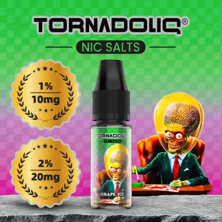 Grape Ice 10ml - Tornadoliq - Poster